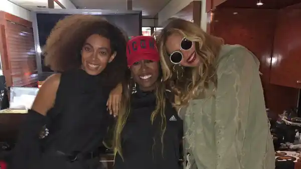 Solange Knowles, Missy Elliott and Beyonce