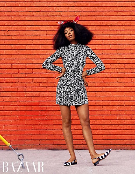 solange harper's orange wall