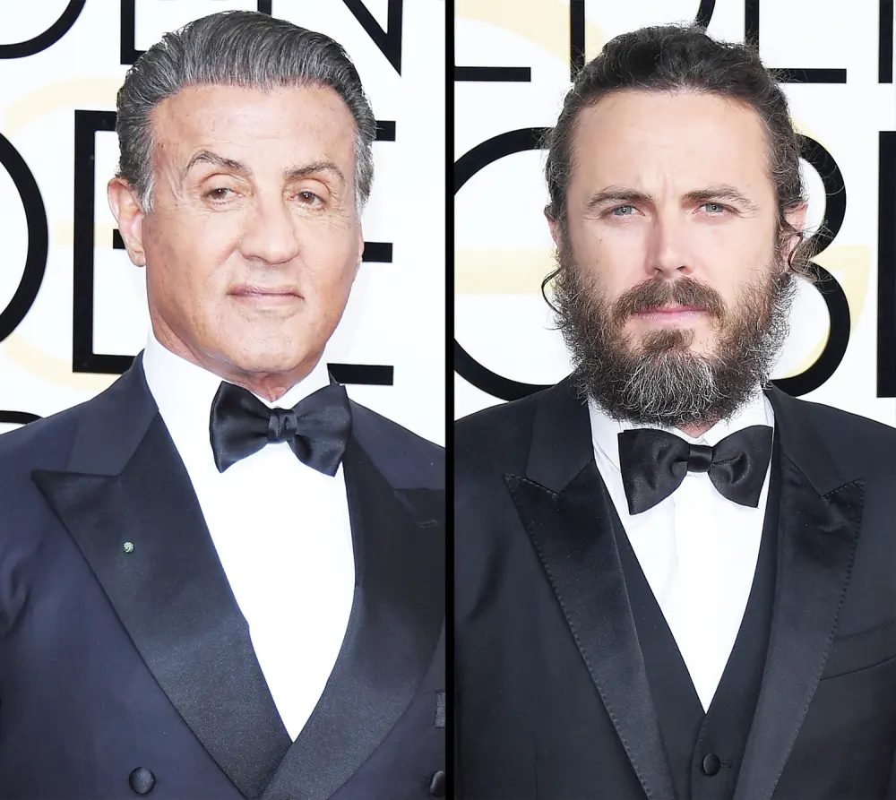Sylvester Stallone and Casey Affleck