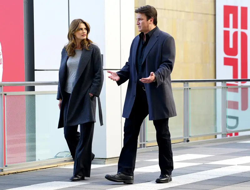 Stana Katic Nathan Fillion