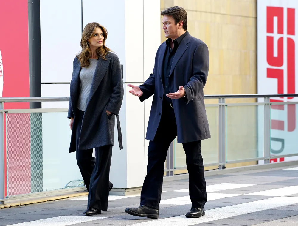Stana Katic Nathan Fillion