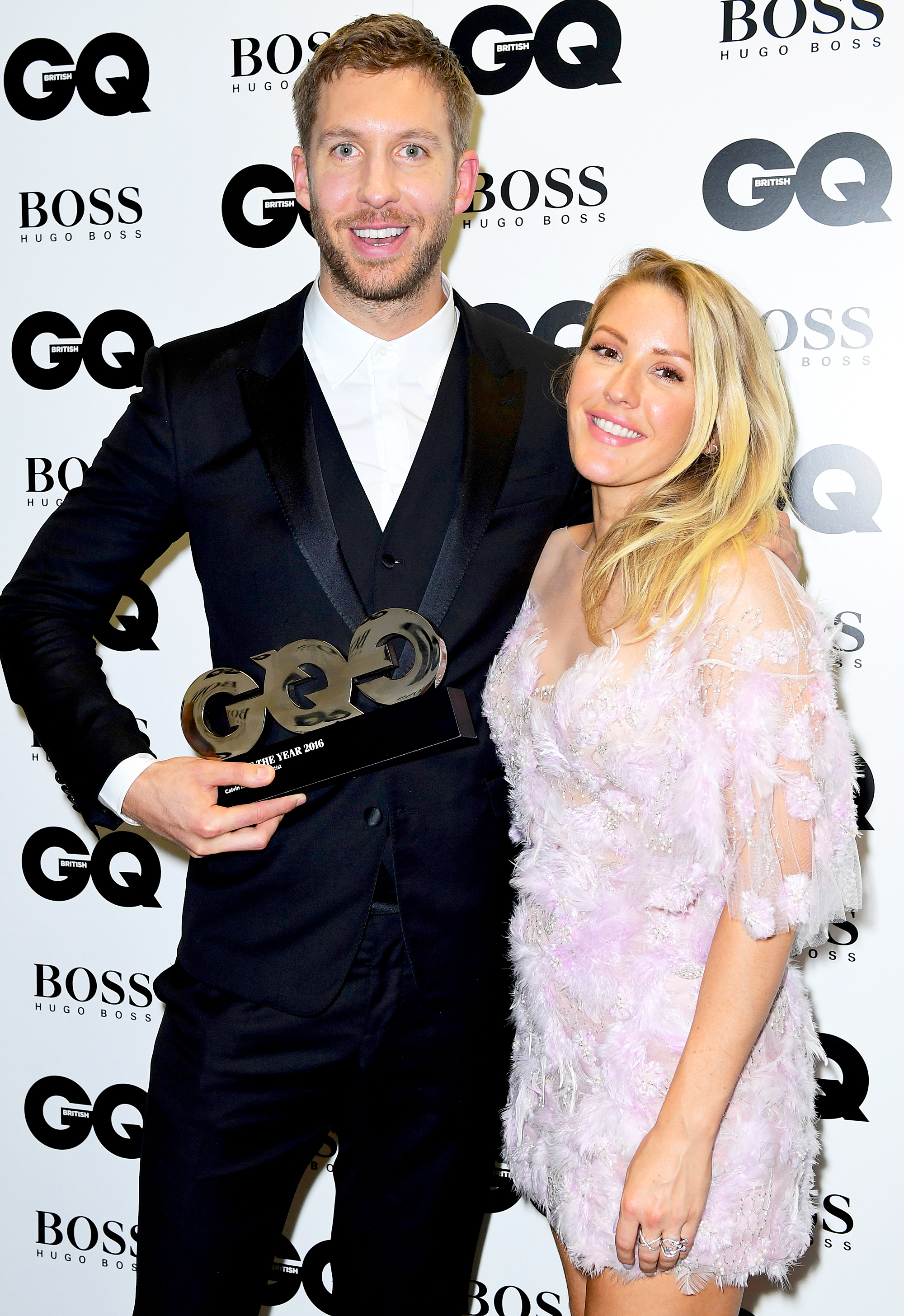 Calvin Harris and Ellie Goulding