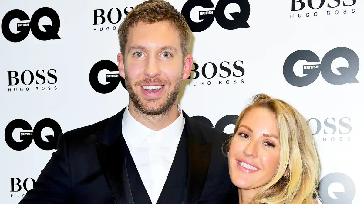 Calvin Harris and Ellie Goulding