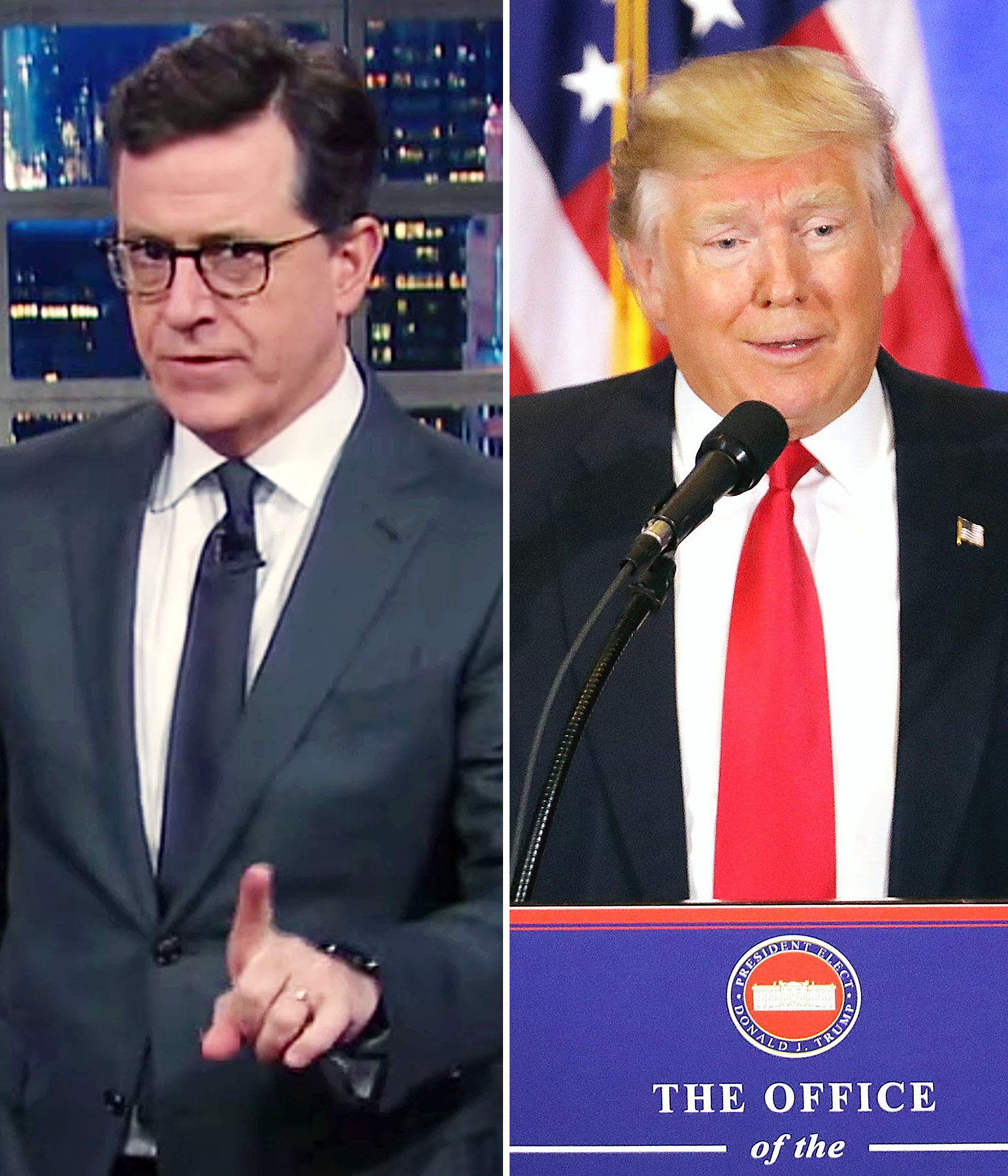 Stephen Colbert Donald Trump