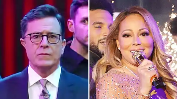 Stephen Colbert Mariah Carey