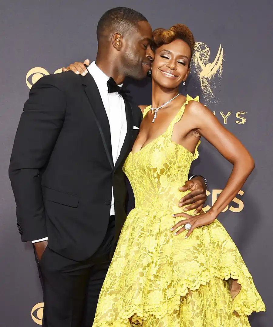 Sterling K. Brown Ryan Michelle Bathe Emmys 2017 PDA