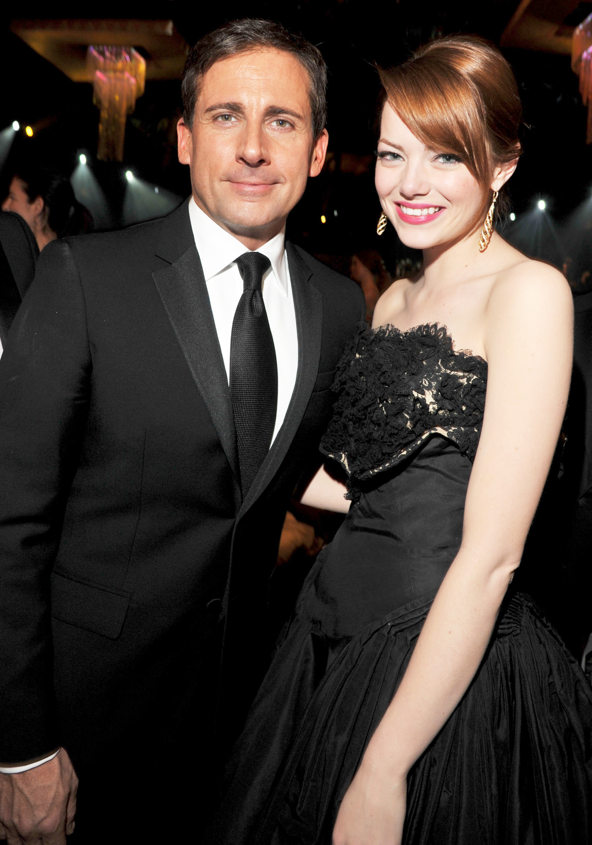 Steve Carell and Emma Stone
