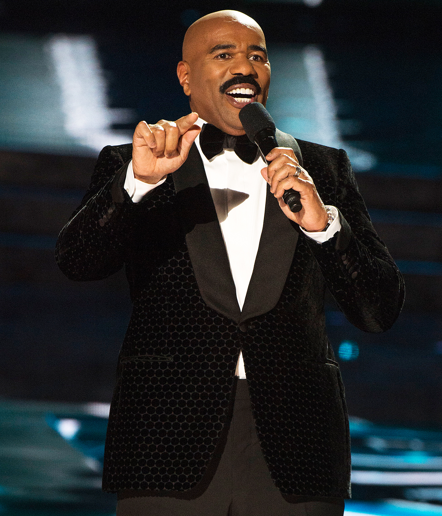 Steve Harvey hosted Miss Universe 2015