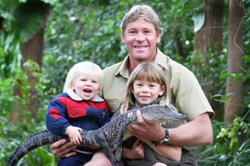 Robert Irwin Steve Irwin Bindi Irwin