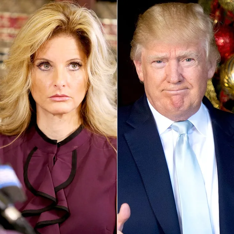 Summer Zervos and Donald Trump