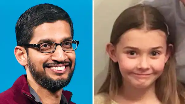 Sundar Pichai Chloe Bridgewater Google Girl Andy Bridgewater