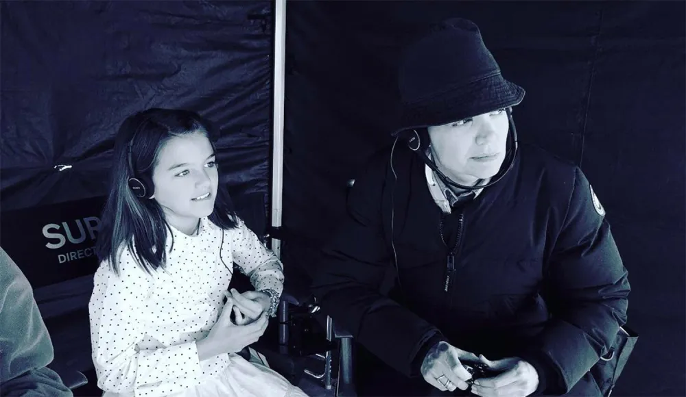 Suri Cruise and Katie Holmes