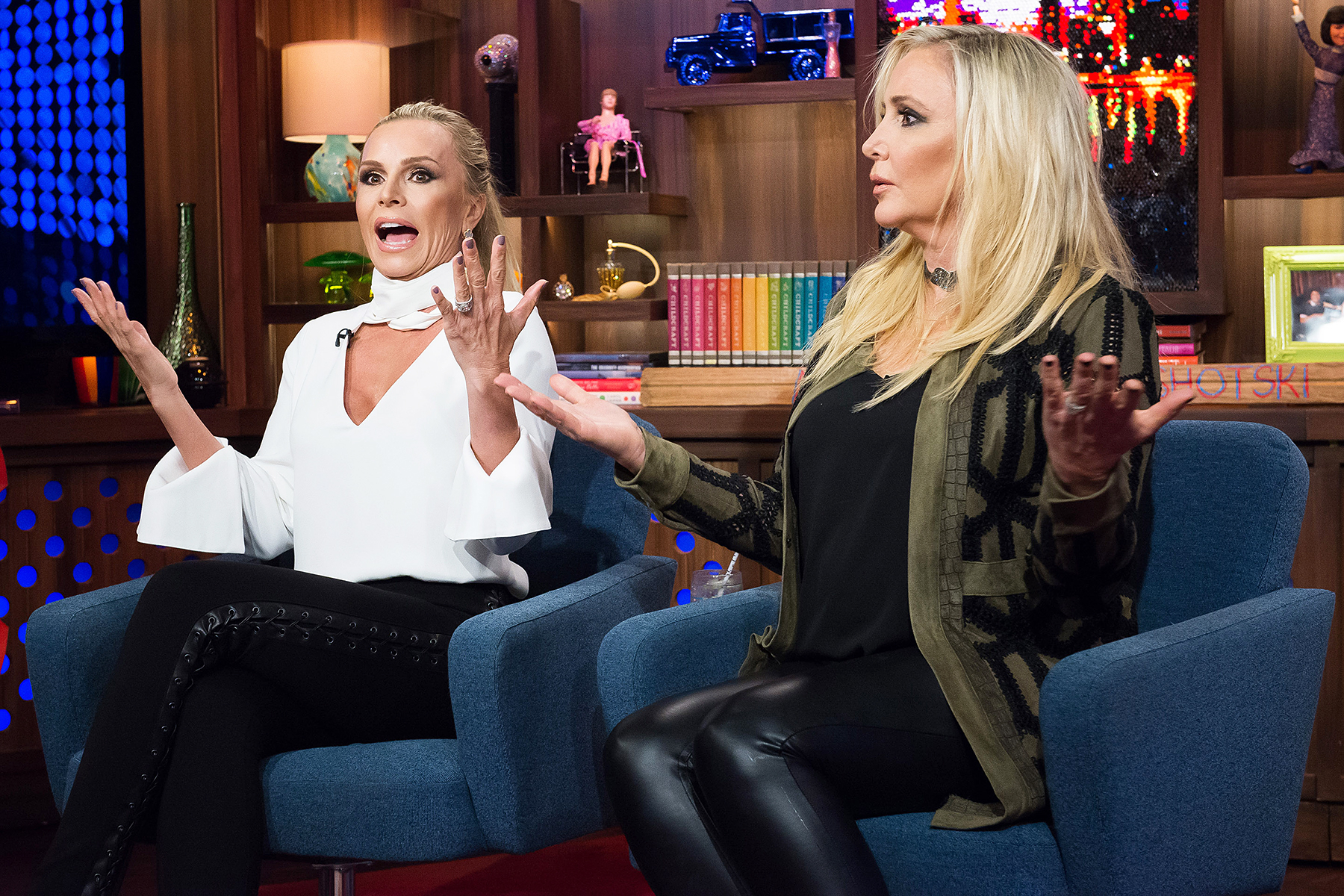 Tamra Judge Eddie Judge Watch What Happens Live
