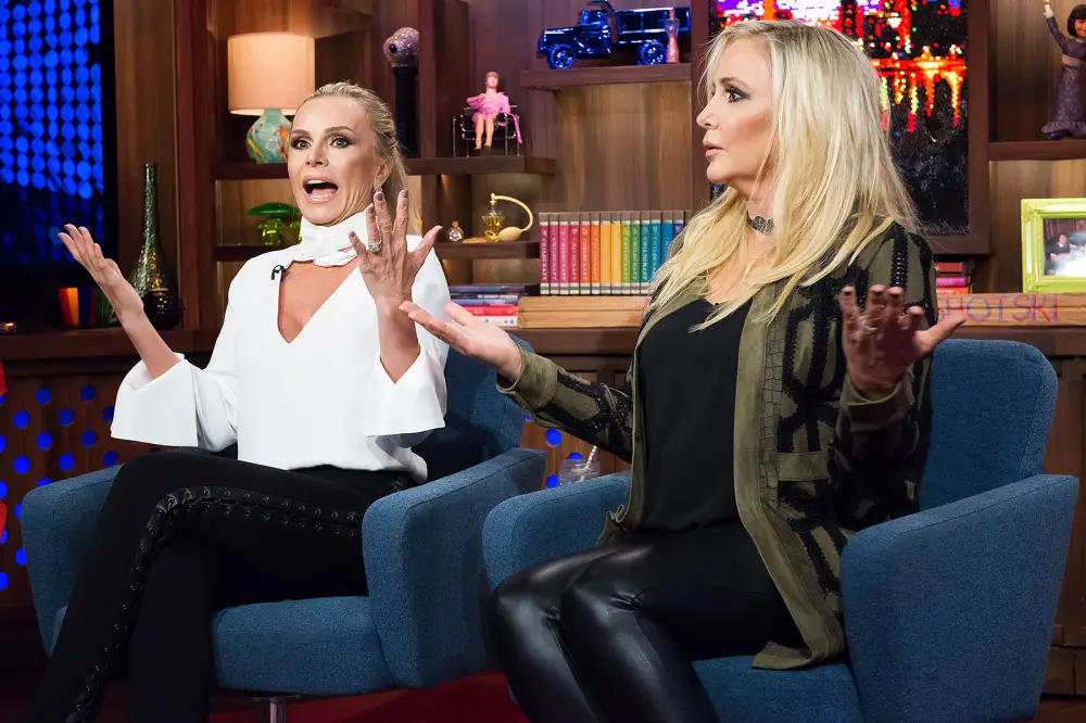 Tamra Judge Eddie Judge Watch What Happens Live