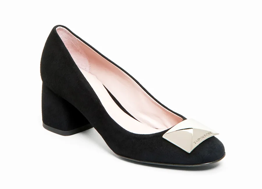 Taryn Rose Letizia Suede Black