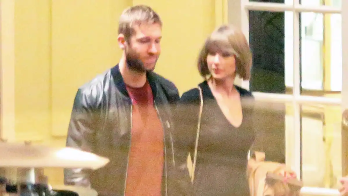 Taylor Swift and Calvin Harris