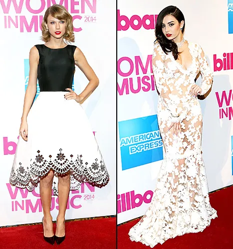 Taylor Swift and Charli XCX - Billboard luncheon