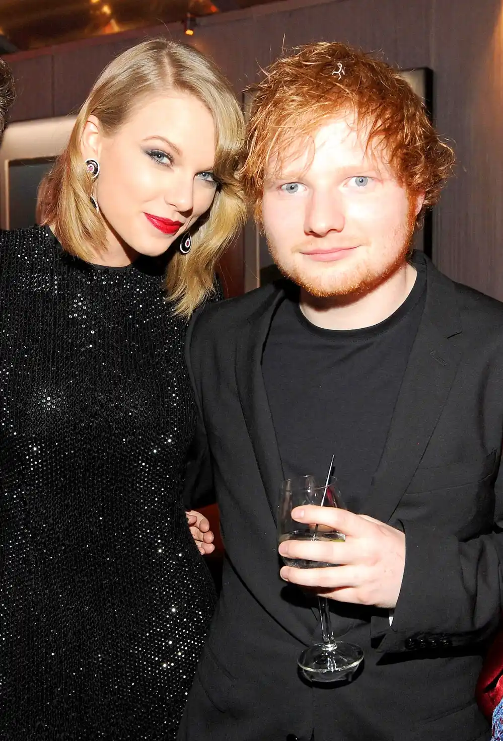 Taylor Swift and Ed Sheeran