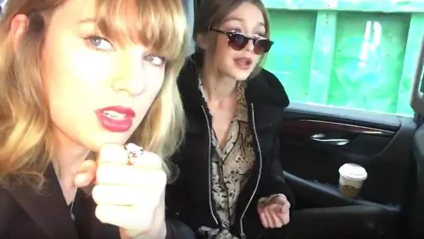 Taylor Swift and Gigi Hadid