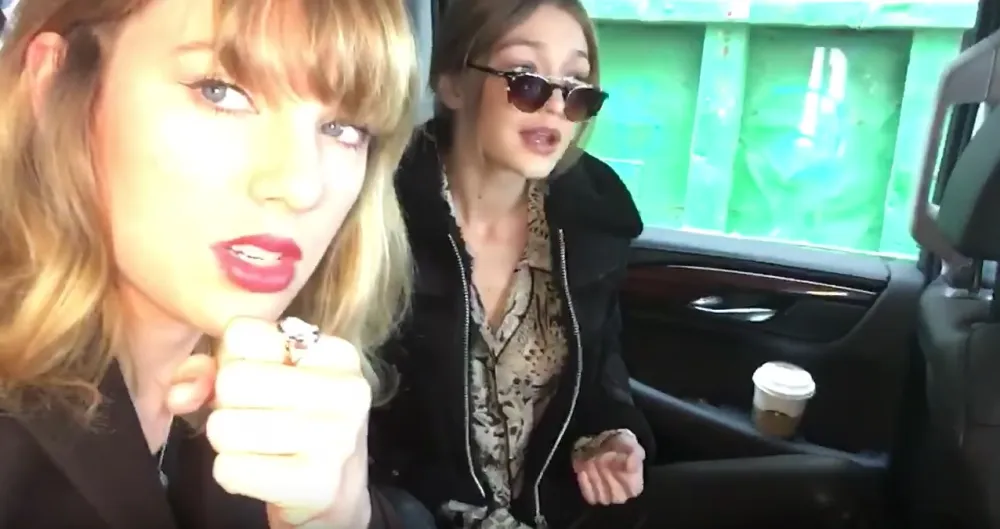 Taylor Swift and Gigi Hadid