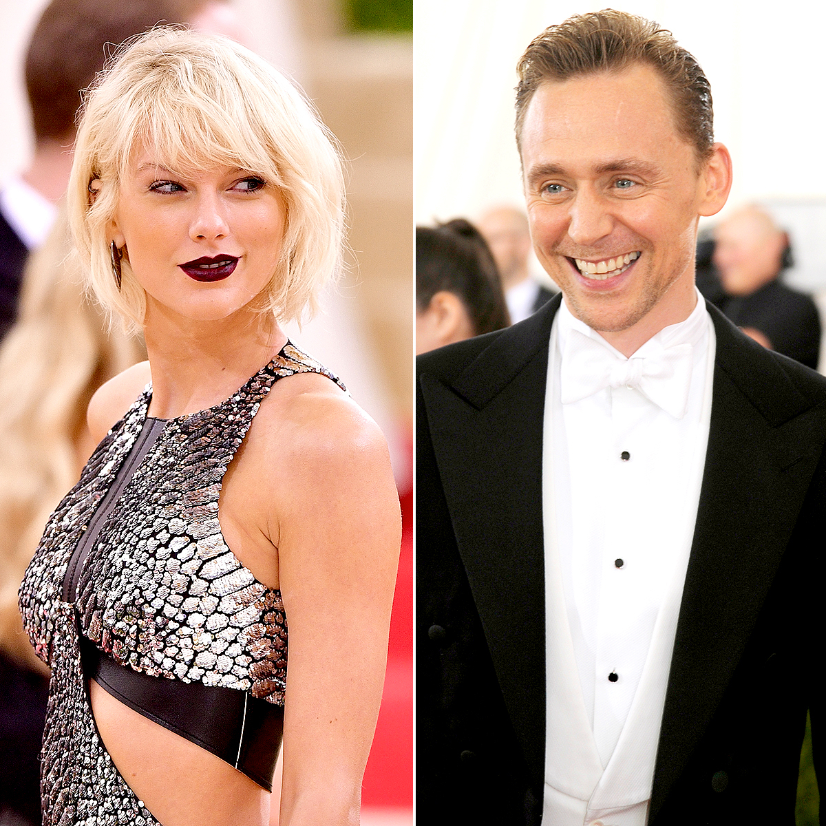 Taylor Swift and Tom Hiddleston