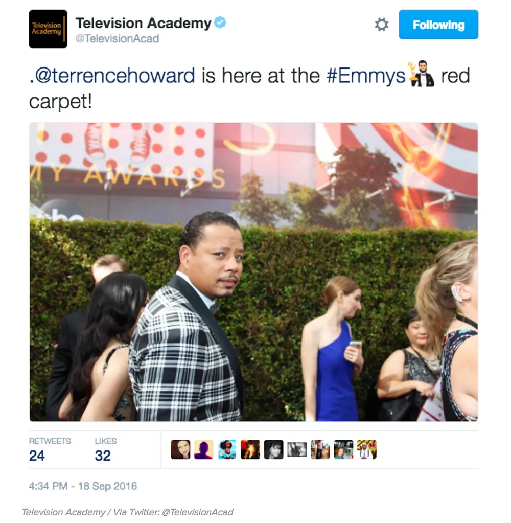 Terrence Howard Cuba Good Jr. Emmys 2016