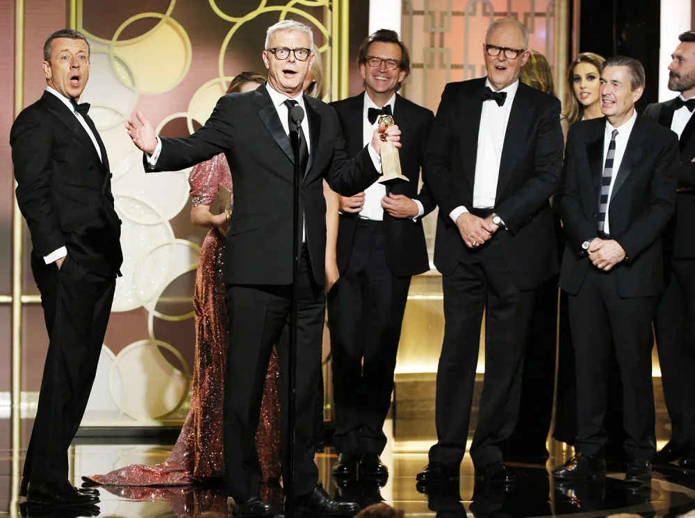 Stephen Daldry accepts the award for Best Television Series - Drama for