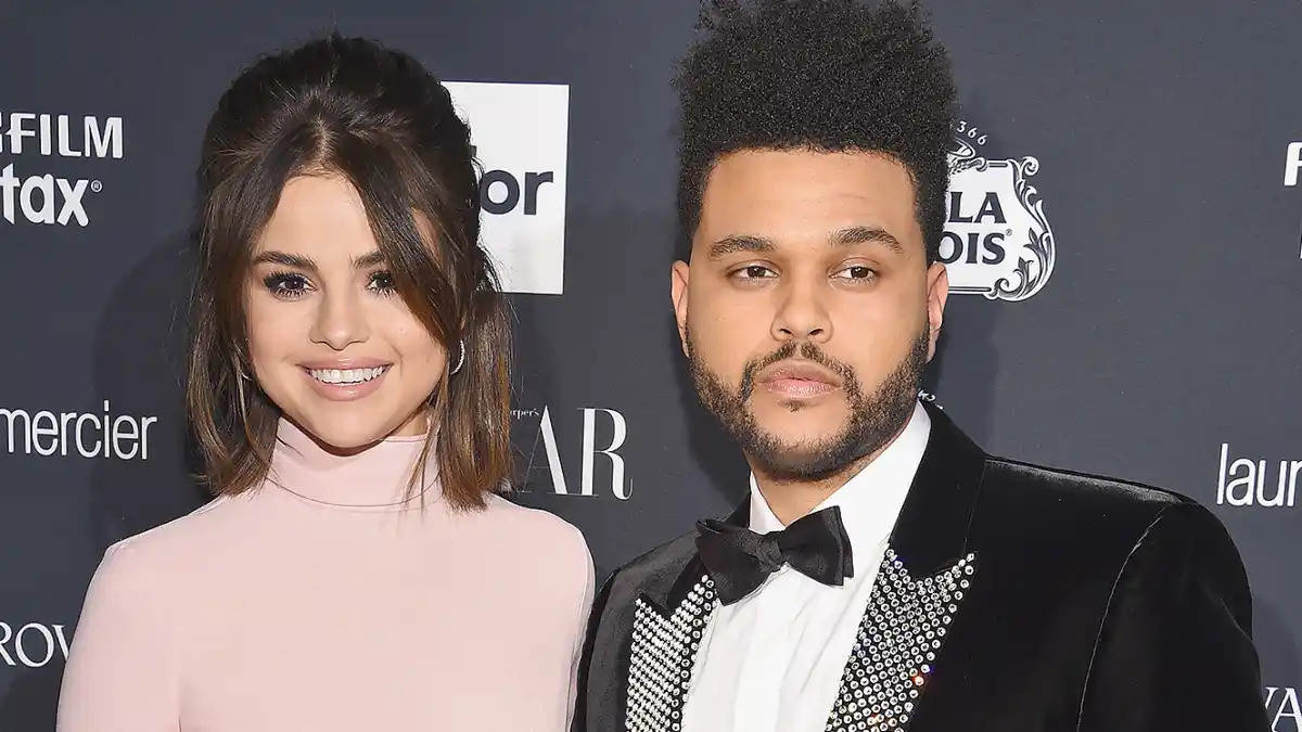Selena Gomez, The Weeknd, Red Carpet, Harpers Bazaar
