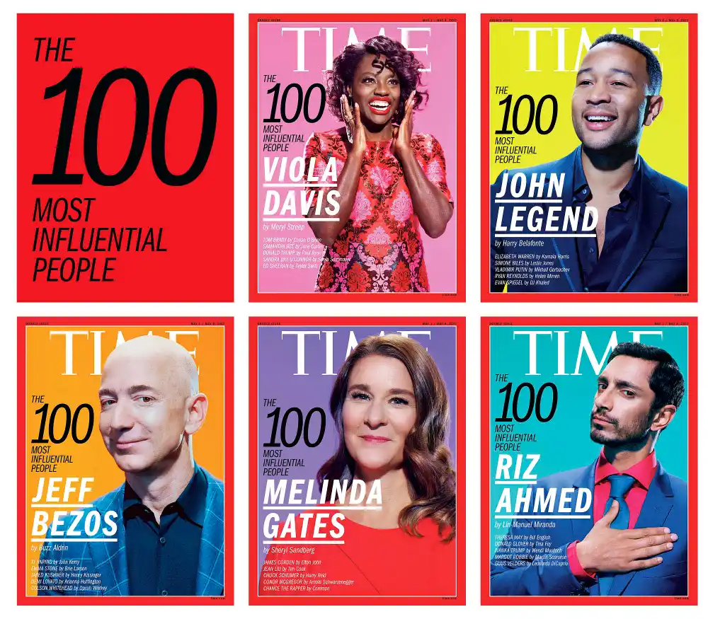 Time&rsquo;s &lsquo;100 Most Influential People in the World&rsquo; List