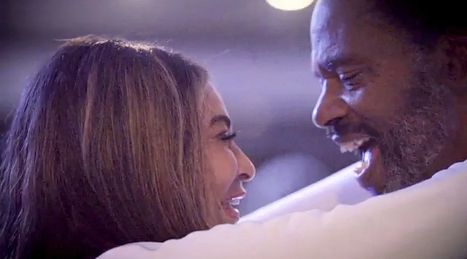 Tina Knowles and Richard Lawson