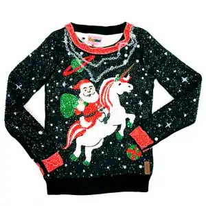 Tipsy Elves and Swarovski Ugly Christmas Sweater