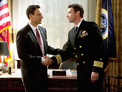 Tony Goldwyn and Scott Foley on Scandal