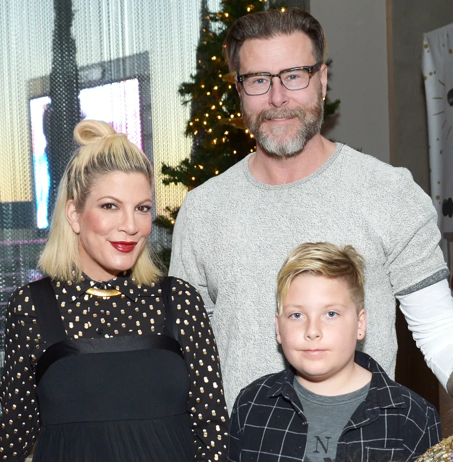 Tori Spelling Dean McDermott Liam McDermott