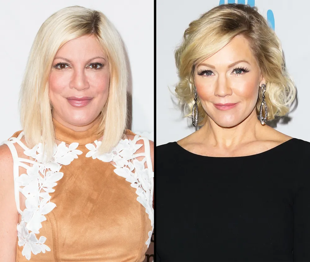 Tori Spelling and Jennie Garth