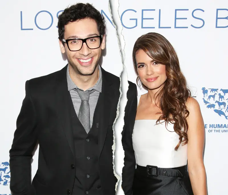Torrey DeVitto and Rick Glassman