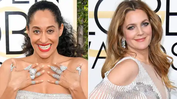 Tracee Ellis Ross and Drew Barrymore