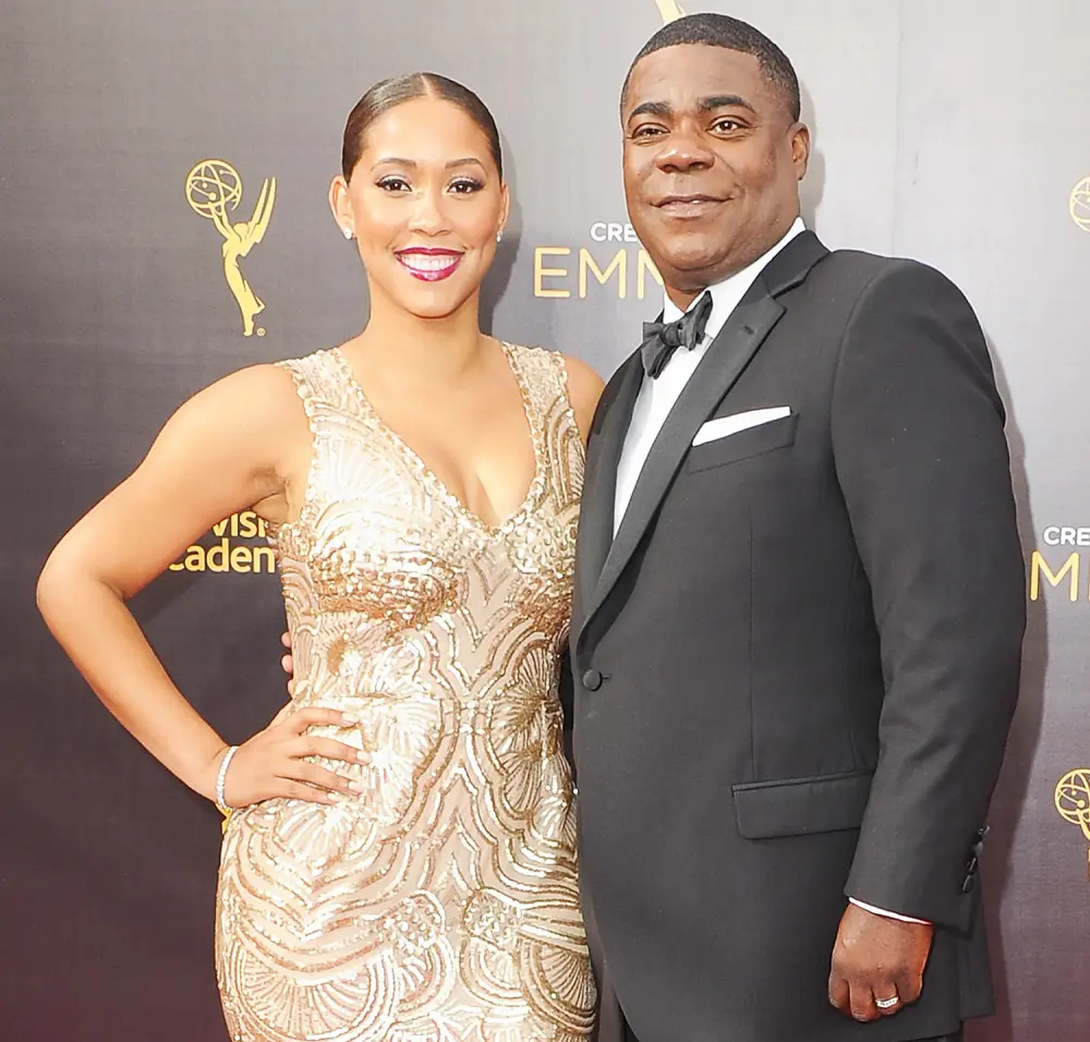 Tracy Morgan and Megan Wollover