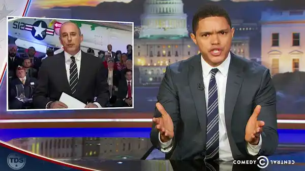 Trevor Noah Matt Lauer