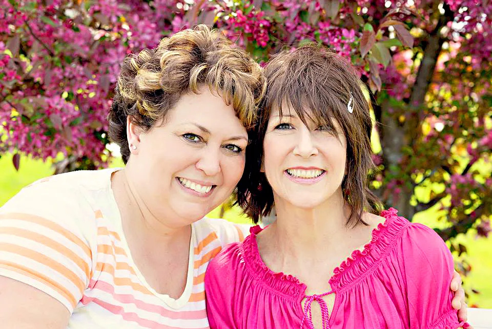 Tricia Seamans and Tricia Somers