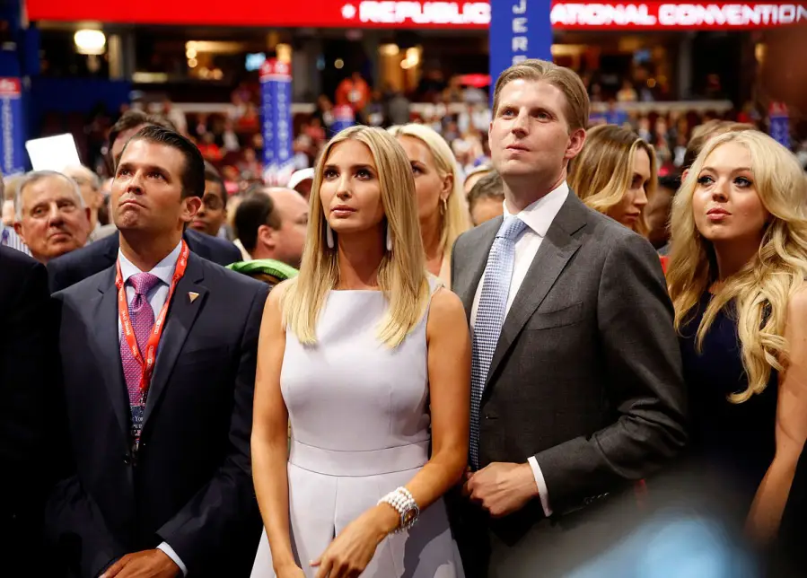 Donald Trump Jr., Ivanka Trump, Eric Trump, Tiffany Trump
