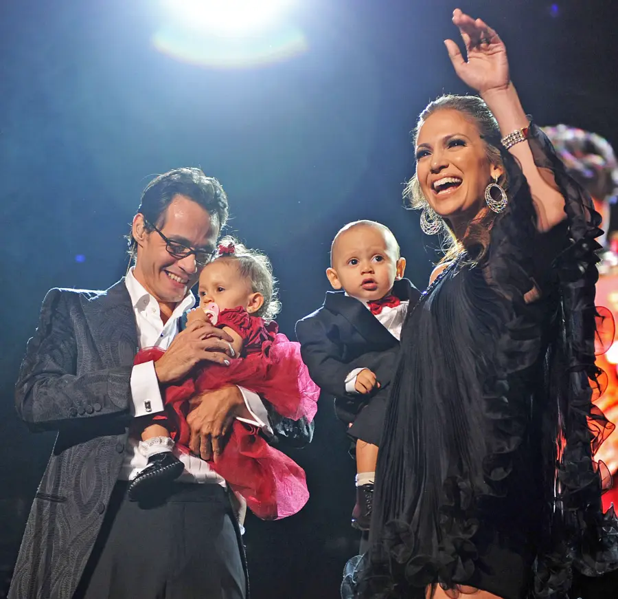 marc anthony jennifer lopez twins