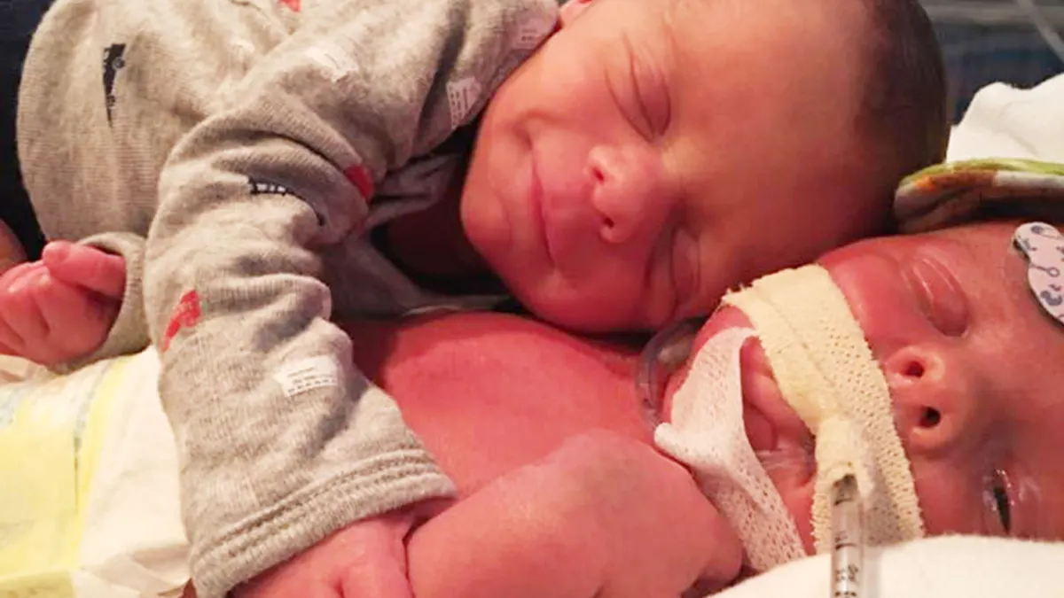 Twins Mason and Hawk