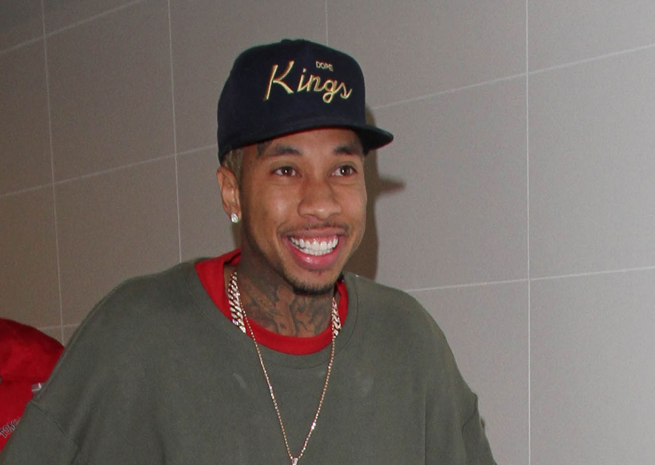 Tyga arriving at LAX earlier this month