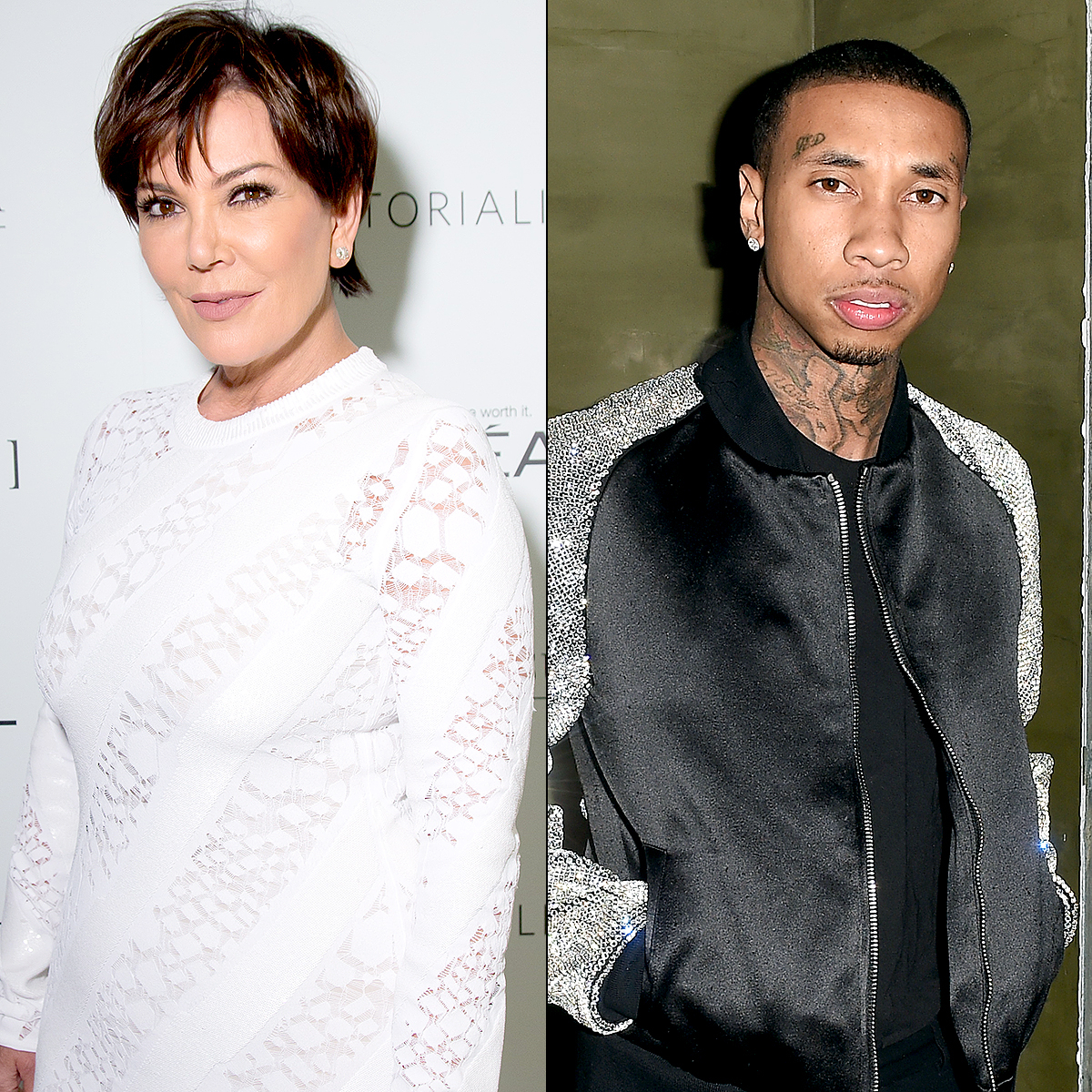 Kris Jenner and Tyga
