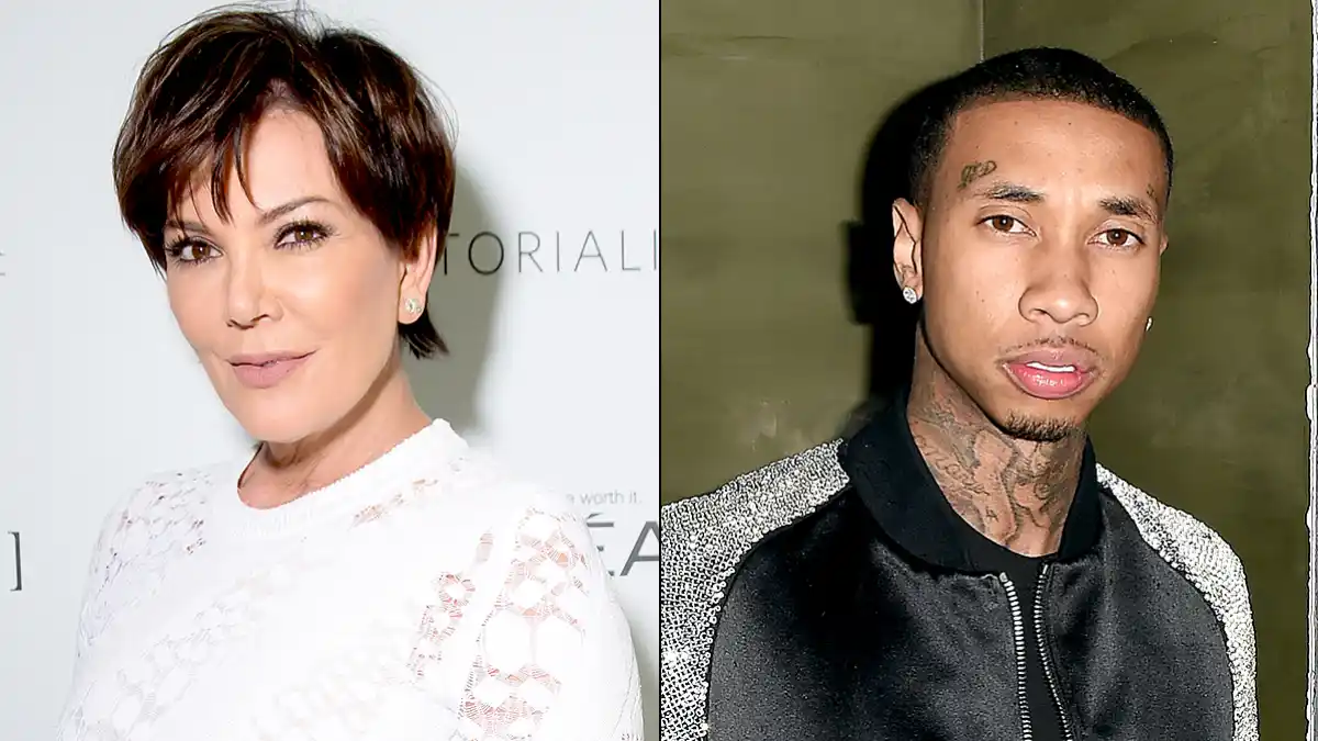 Kris Jenner and Tyga