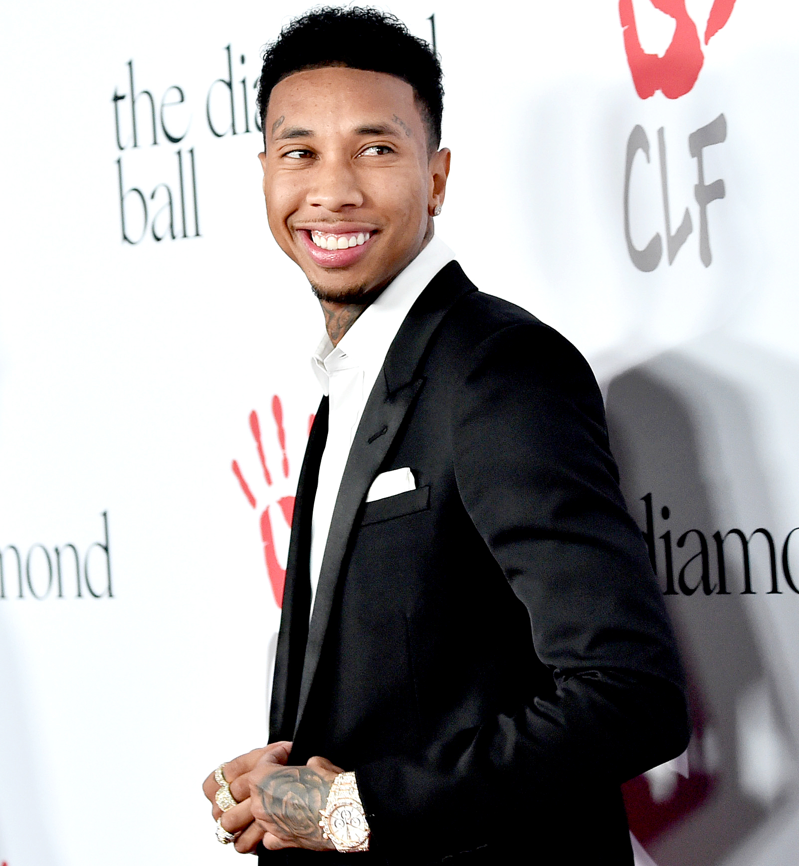 Tyga attends the 2nd Annual Diamond Ball on December 10, 2015.