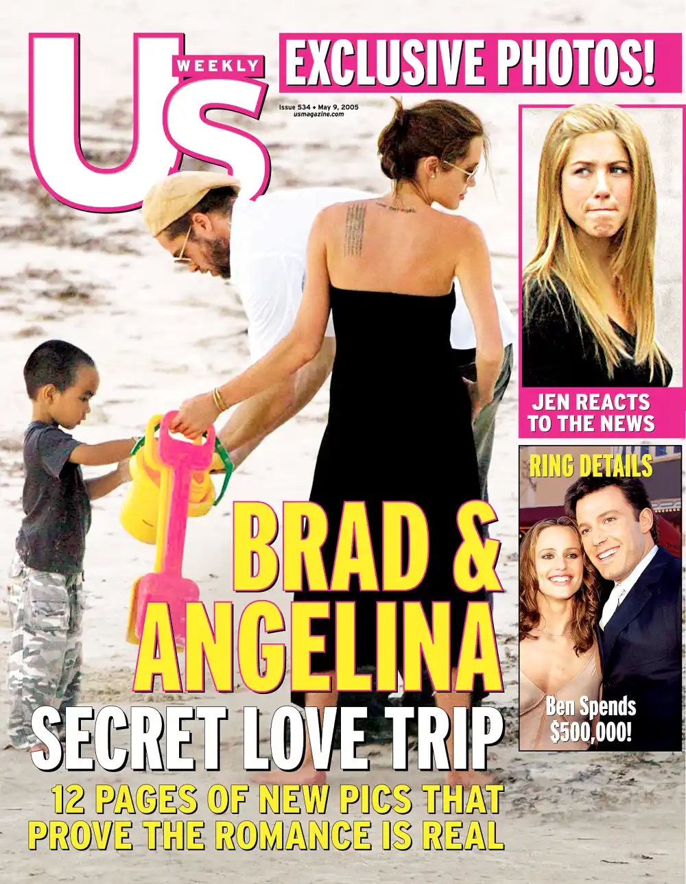 Angelina Jolie and Brad Pitte