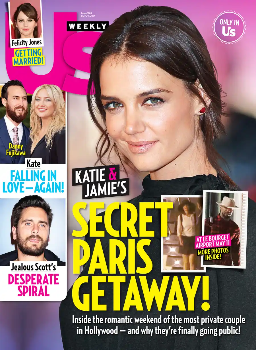 Jamie Foxx Katie Holmes Paris