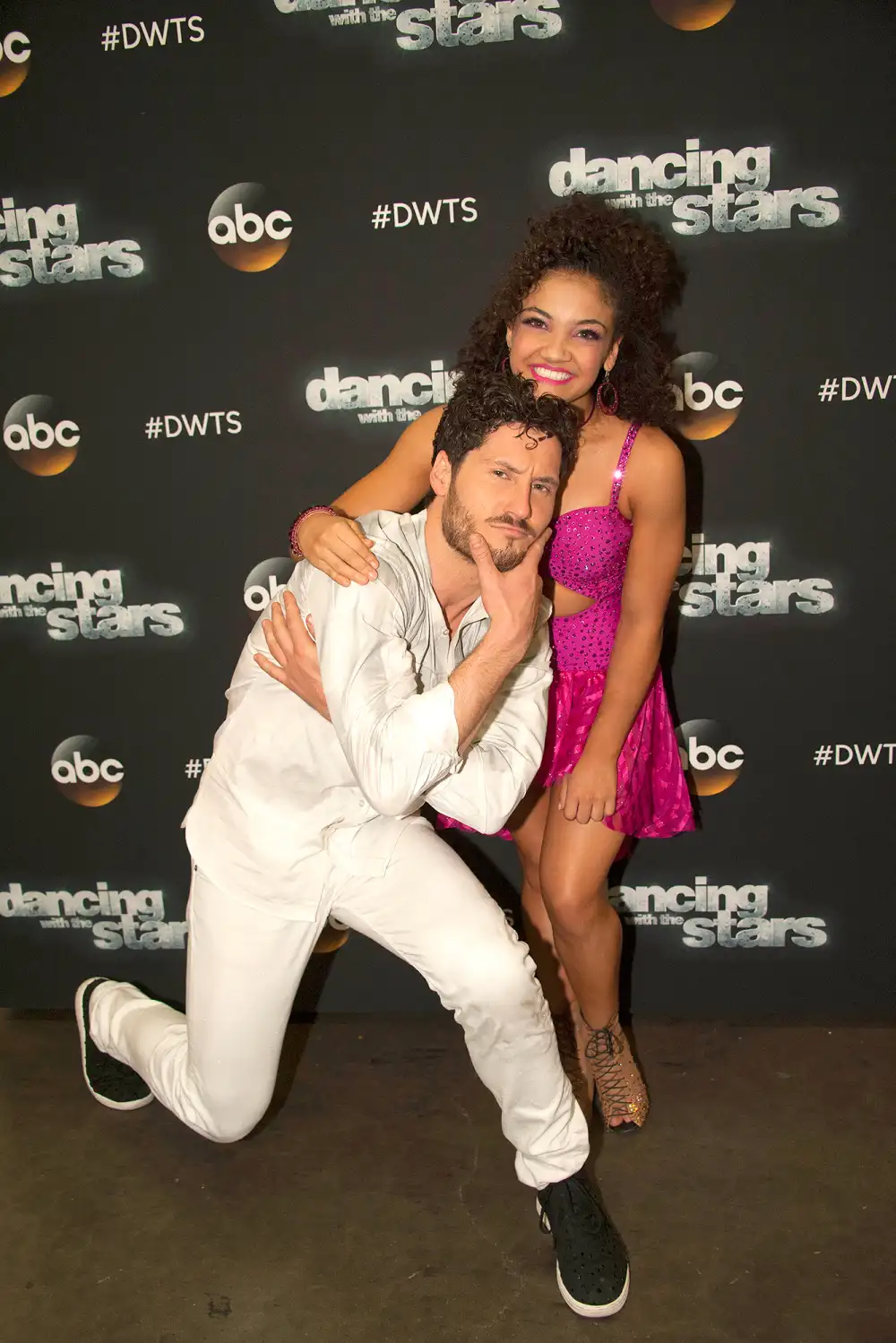 LAURIE HERNANDEZ AND VALENTIN CHMERKOVSKIY