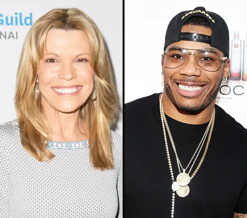 Vanna White and Nelly